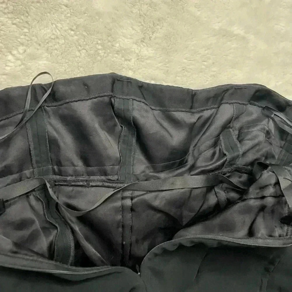 Vintage Strapless Donna Karan Black Gown Size 4 - Picture 14 of 16